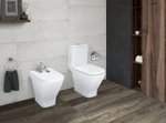 Унитаз компакт Roca The Gap 342477000 без бачка и сиденья