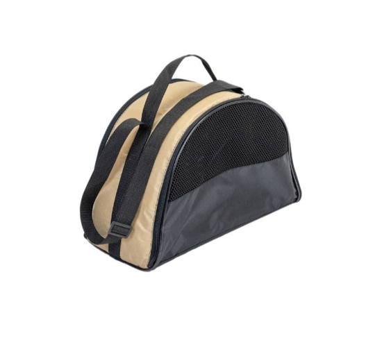 №1 Сумка-переноска Эконом Средняя для животных раскладная 44*23*29 Бежевая