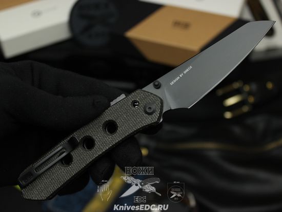Нож складной CIVIVI Vision FG C22036-3 сталь клинка Nitro-V, рукоять Micarta
