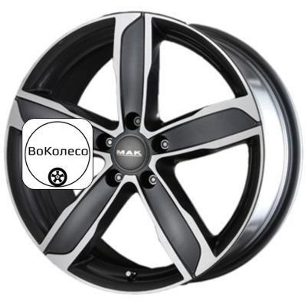 8x18/5x112 ET50 D57,1 Stadt Gunmetal Mirror Face MAK