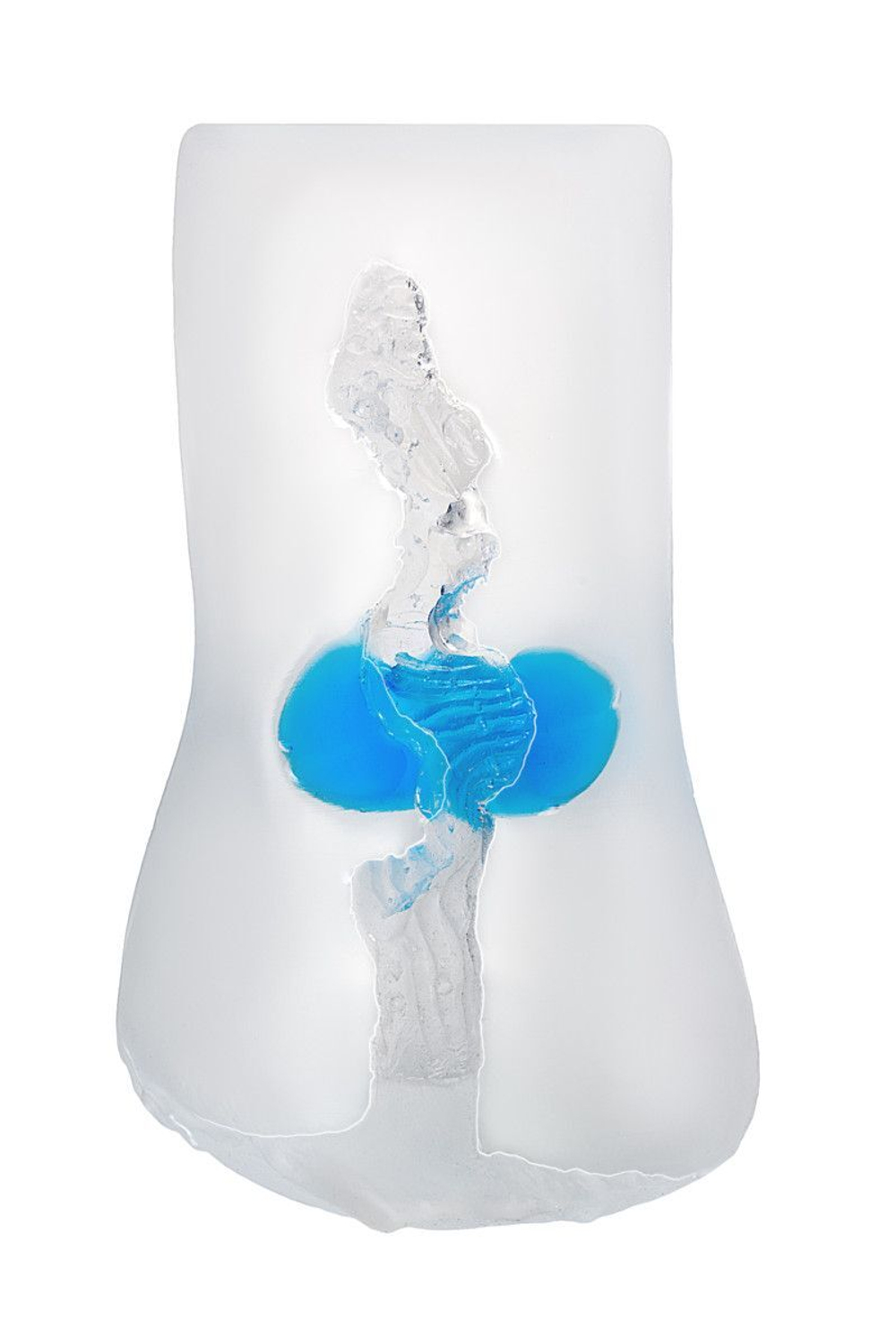 Прозрачный реалистичный мастурбатор Juicy Pussy Subtle Crystal