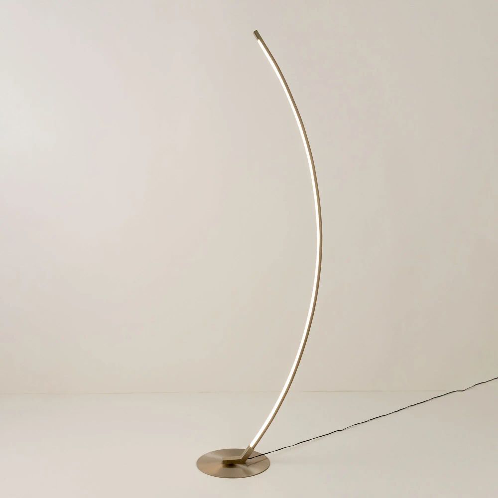 Citilux Руди CL804031 LED Торшер с диммером Матовый Хром