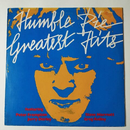 Винтажная виниловая пластинка LP Humble Pie Greatest Hits (UK 1977)