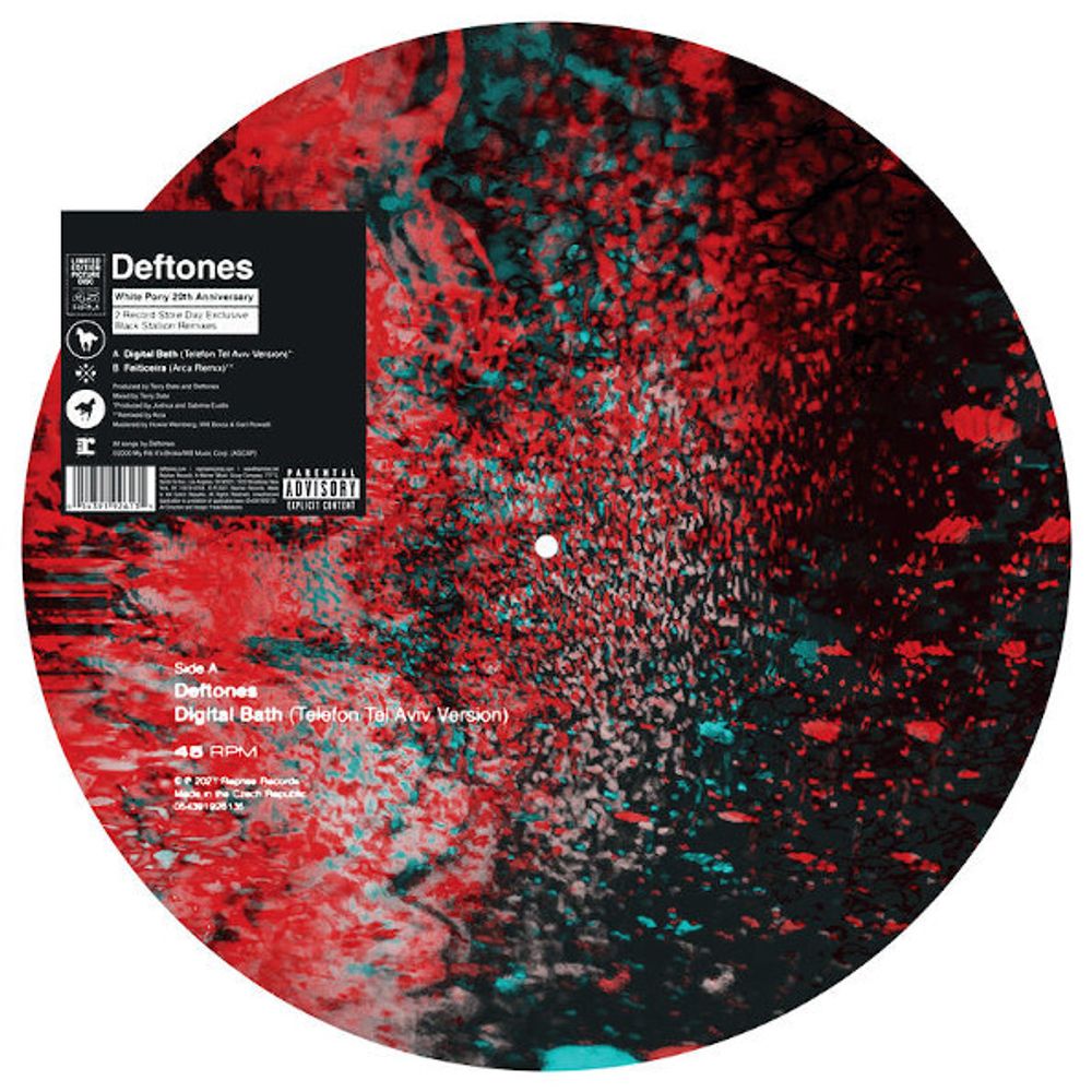 Deftones / Digital Bath (Telefon Tel Aviv Version), Feiticeira (Arca Remix)(Limited Edition)(Picture Disc)(12&quot; Vinyl Single)