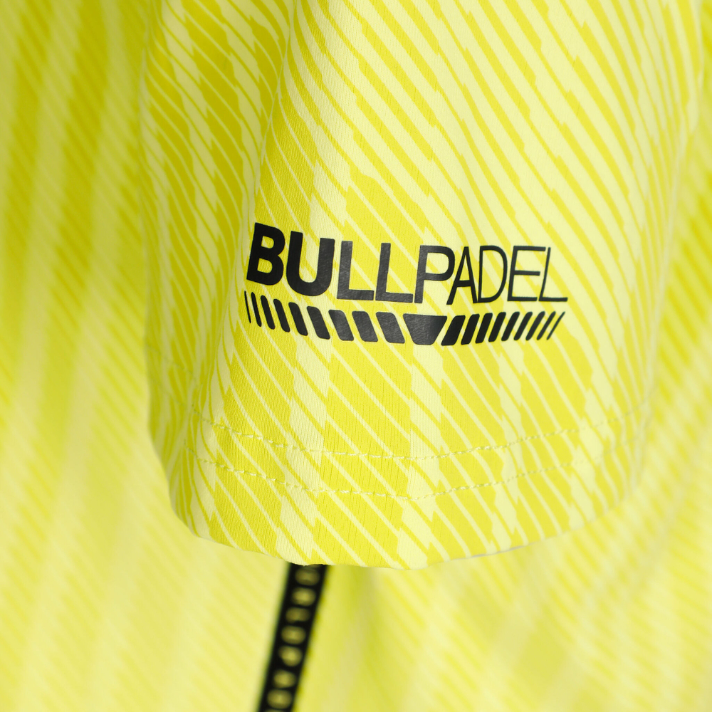 Мужское теннисное поло Bullpadel Limbo T-Shirt Men - Yellow, Black