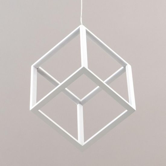 CL719200 Куб Белый Св-к Подвес, LED 30W*4000K