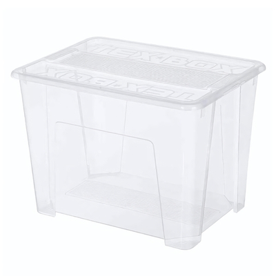 Ящик универсальный "tex-box" 21л 380х280х272 мм (бесцветный)