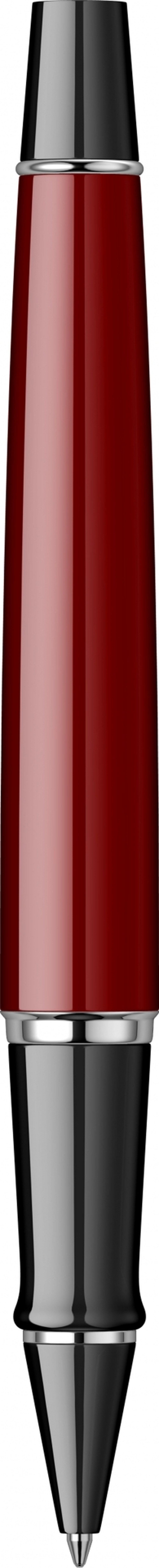 Ручка-роллер Waterman "Expert Dark Red Lacquer CT Black", стержень: Fblk