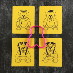 Мишка 23 февраля №3