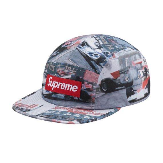 Supreme SS19 Grand Prix Camp Cap F1