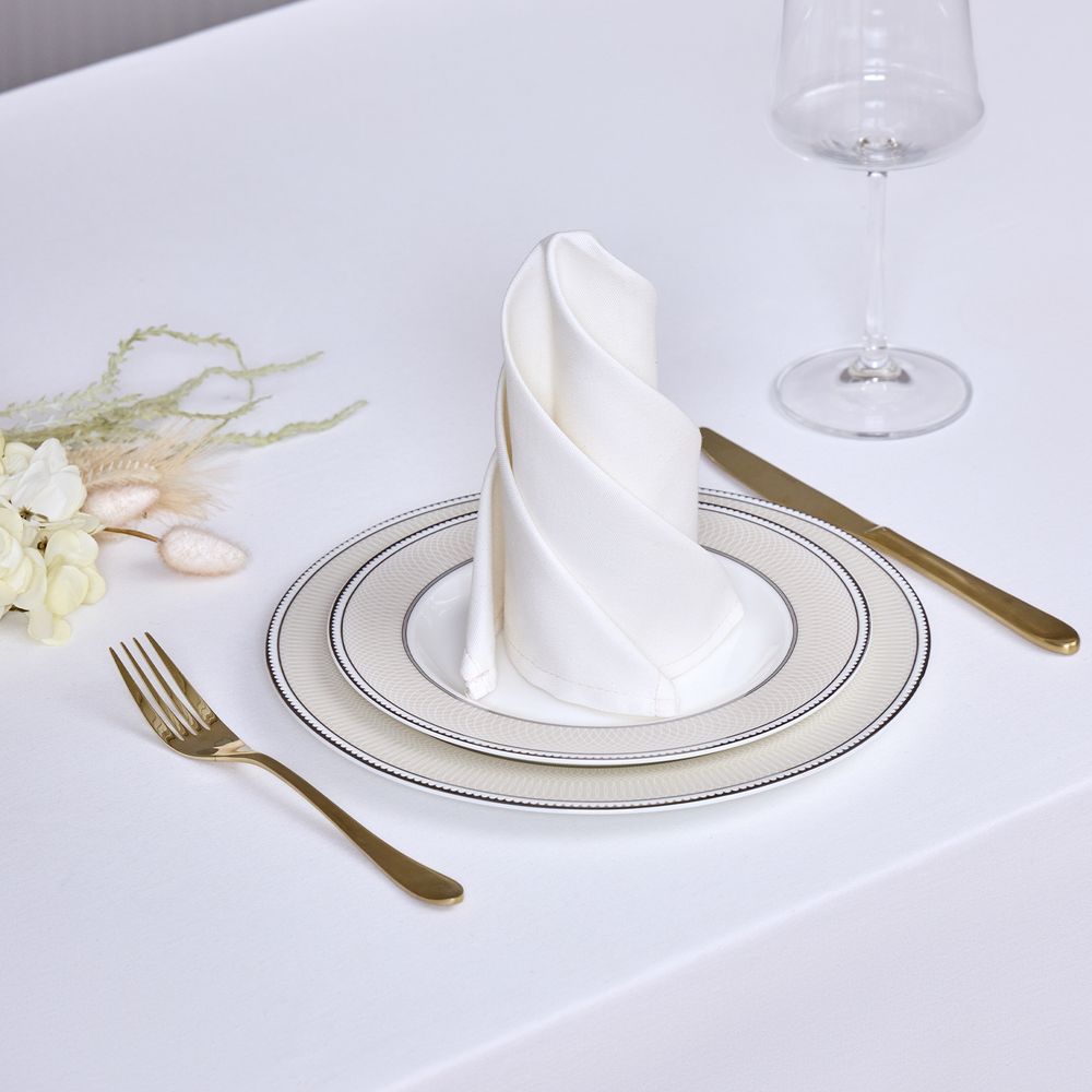 НАБОР САЛФЕТОК ИЗ 6-Х ШТ "КЛАССИКА",35Х35СМ, 100% ХЛОПОК,ТВИЛ