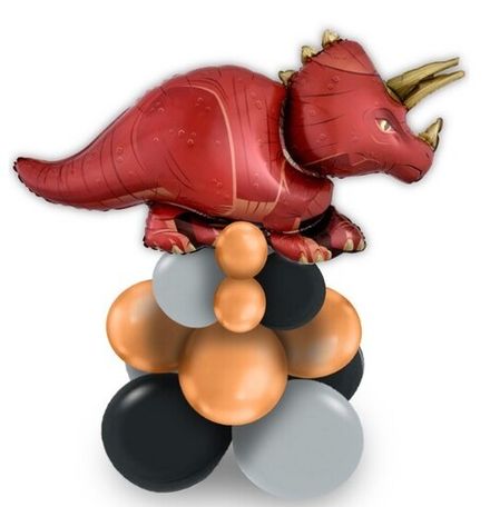 Стойка на шарах "Трицератопс"