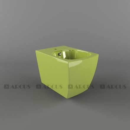 Биде подвесное ARCUS G 713 салатовое