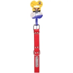 Ошейник для собак из искусственной кожи «Стильный БРО», цвет красный, 2,5*57см (бирка)