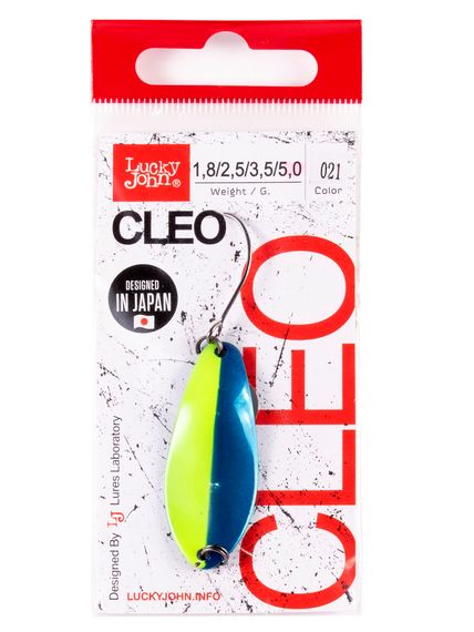 Блесна колеб. Lucky John CLEO длин.41мм/05,0г 021