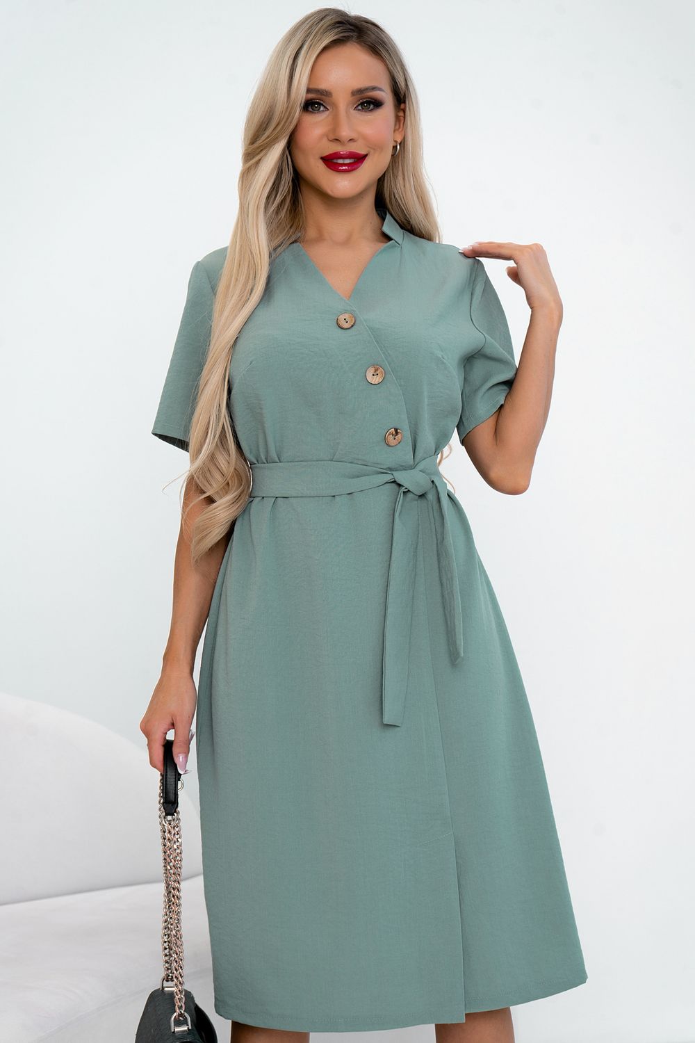 Платье Хистори (полынь) Р11-1205/2 Nikol