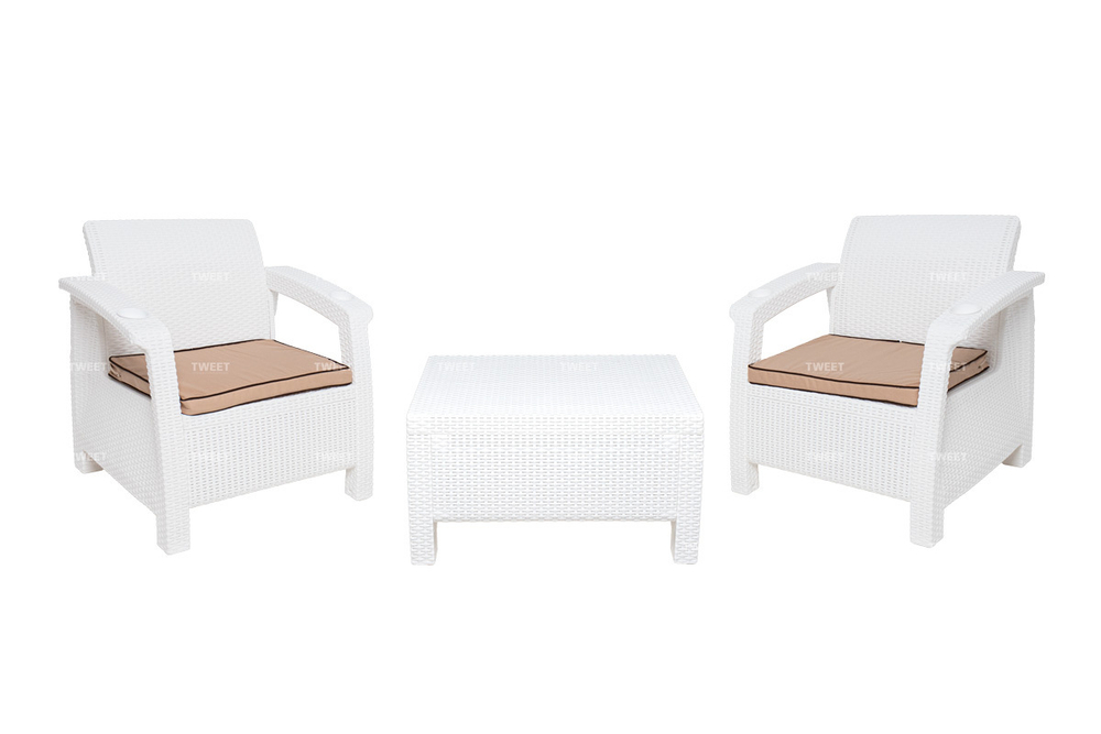 Комплект TWEET Balcony Set, цвет: белый