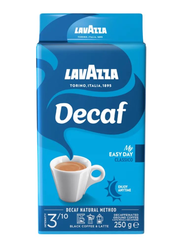 Кофе молотый Lavazza Caffe Decaffeinato 250 г