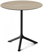 Стол ламинированный обеденный Scab Design Tripe, черный, состаренный дуб тортора