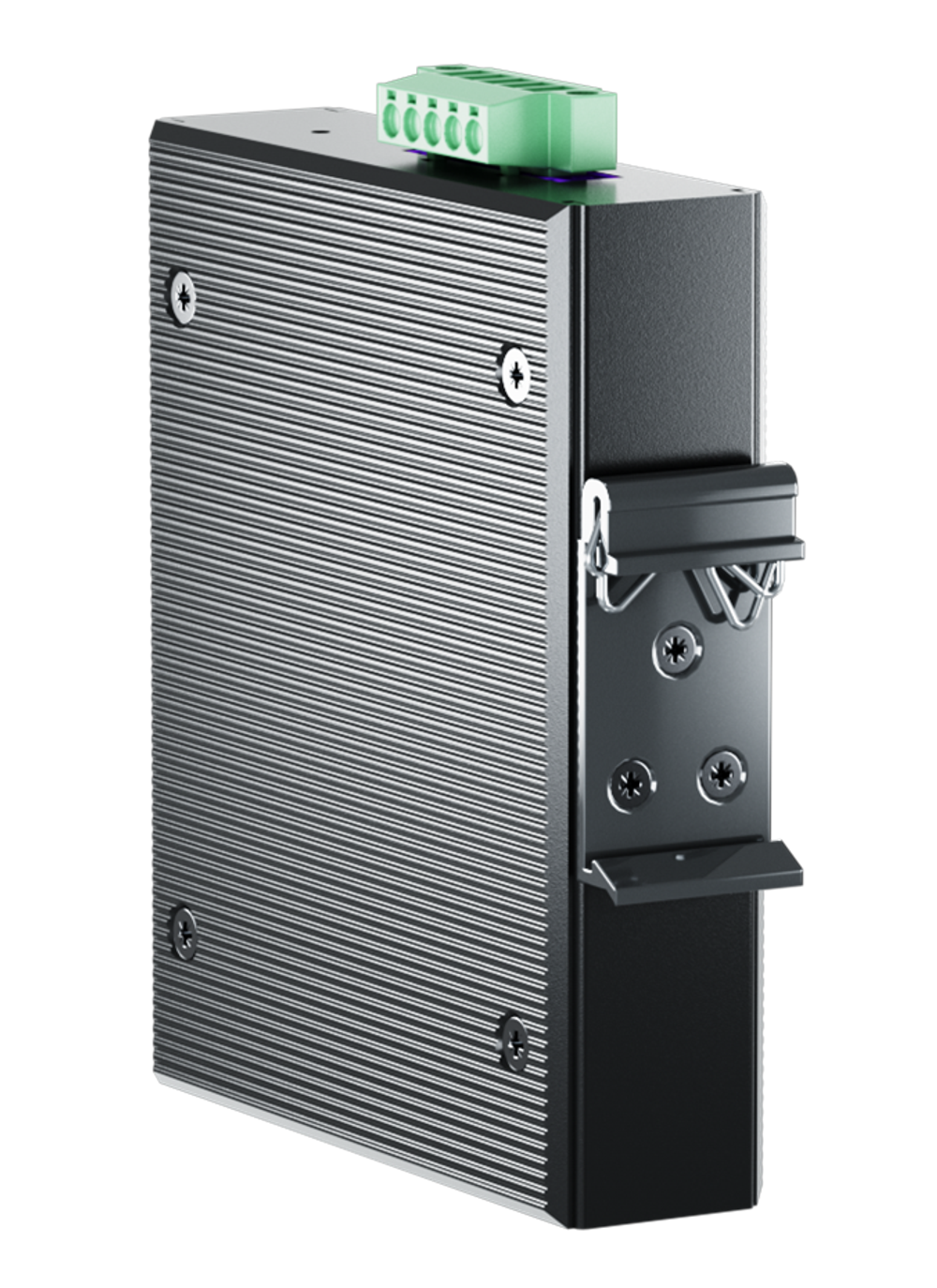 Промышленный коммутатор PPS-1G0612, 6 портов, 4-10/100/1000M RJ45  + 2-10/100/1000M uplink, DC12-48V