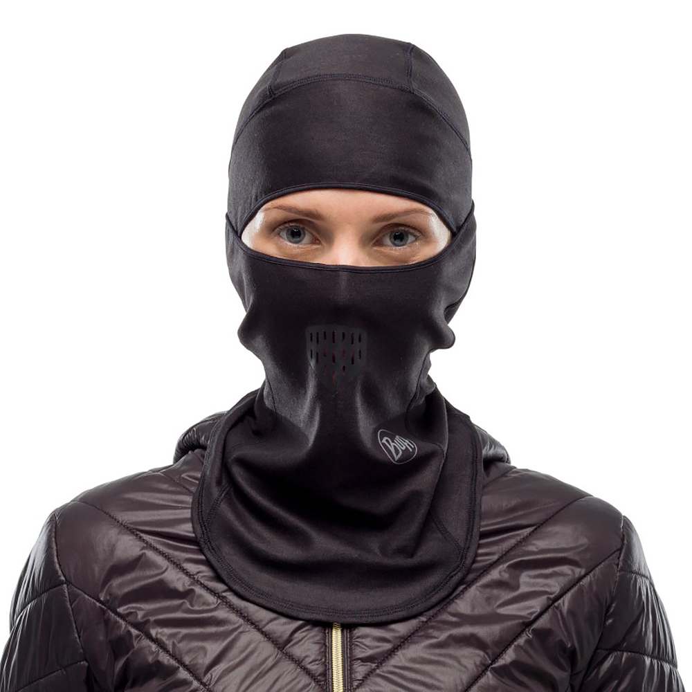 Маска (балаклава) Buff Thermonet Balaclava Solid Black