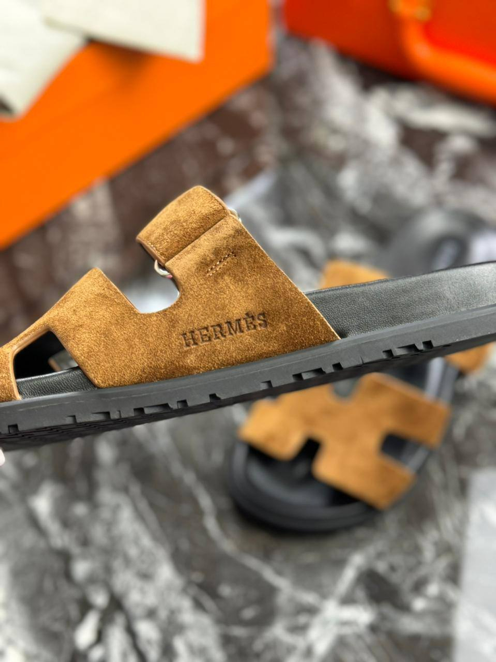 Шлепанцы Hermes