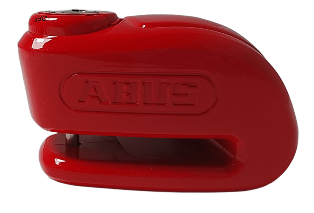 Замок на торм. диск 365 Trigger Alarm 2.0 с сиг красный 10mm