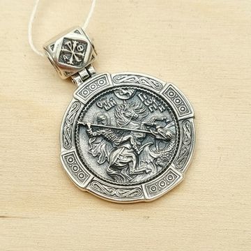 Нательная икона Георгий Победоносец