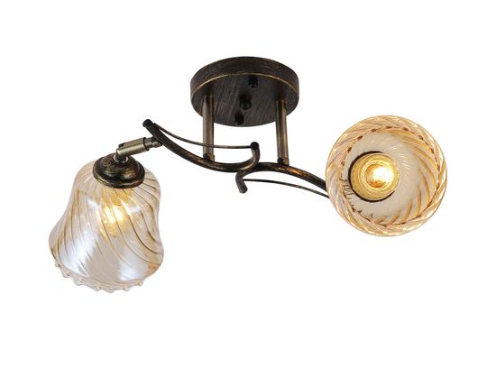 06474/2 BRONZE+BLACK (6) Люстра (RL)