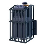 Чугунная печь для бани Гроза 24 (П2) Ураган