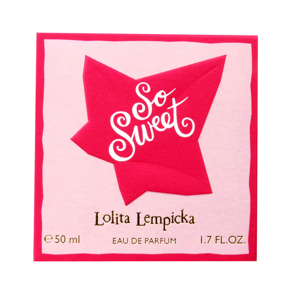 Lolita Lempicka So Sweet — парфюмерная вода для женщин. Вкусное искушение. Вишня, апельсин и взбитые сливки.