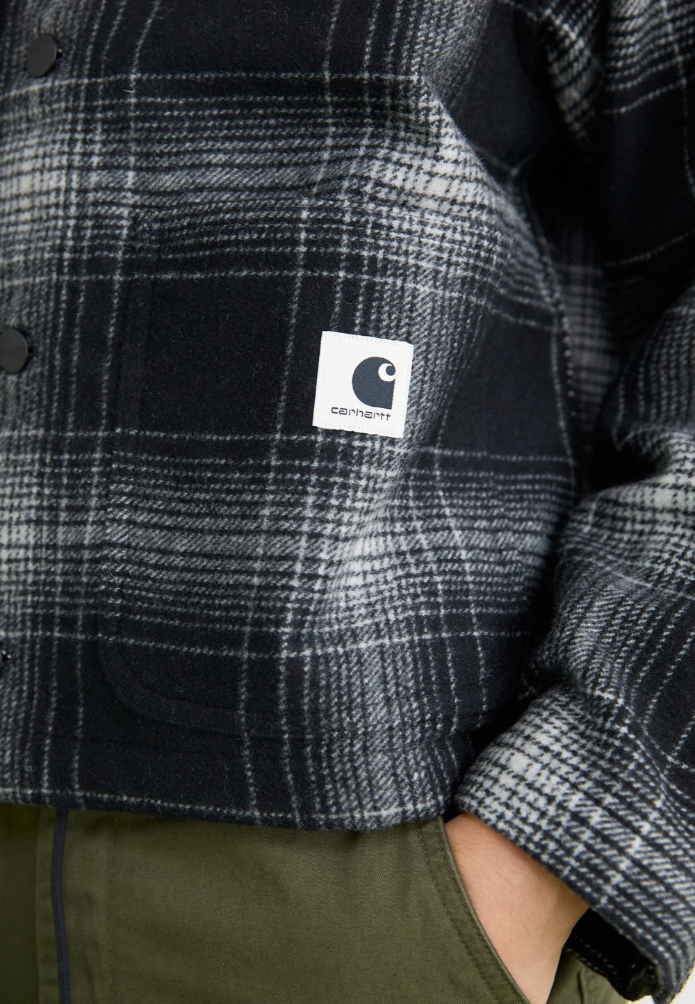 Carhartt WIP В’БРЕННАН - Весенняя куртка - Чёрный