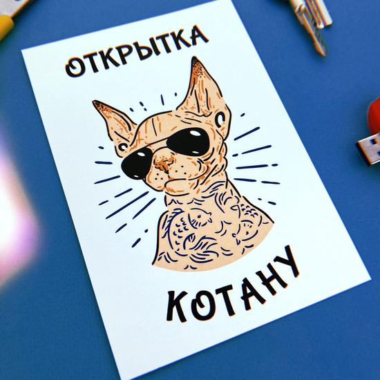 Открытка Открытка котану
