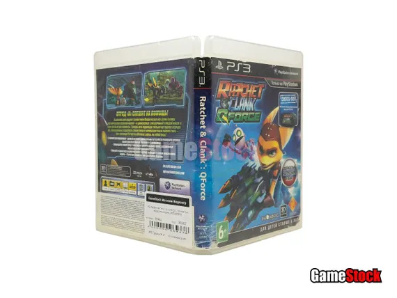 PS3 Ratchet &amp; Clank: Q-Force (Б/У, Полностью на русском языке, BCES-01594)