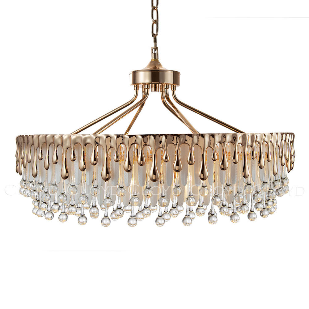 Люстра Cloyd CAPULETTI C12 / Ø80 см - золото (арт.11269)