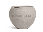 Кашпо TREEZ Effectory Organic Сфера Белый песок д-59 см, в-50 см 41.33-15-23-098-BE-59