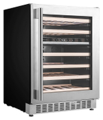 Винный шкаф Temptech Oslo OX60DX нерж. сталь