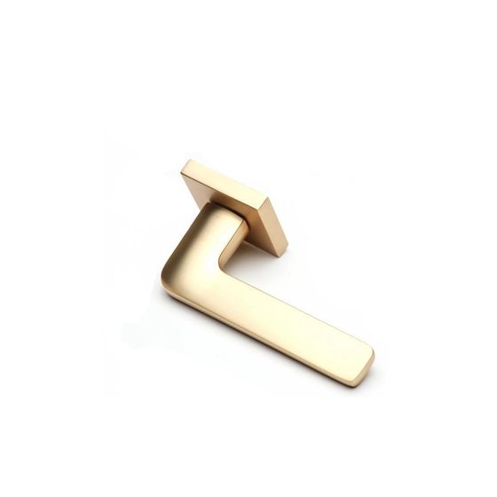 Фото дверной ручки FLOW ZN BB золото матовое