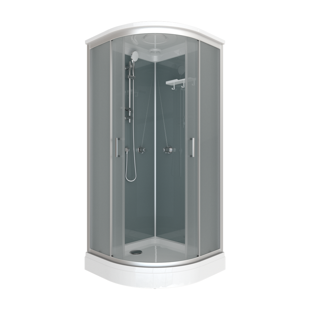 Душевая Кабина Прайм-Сатин-Вельвет 90*90 А