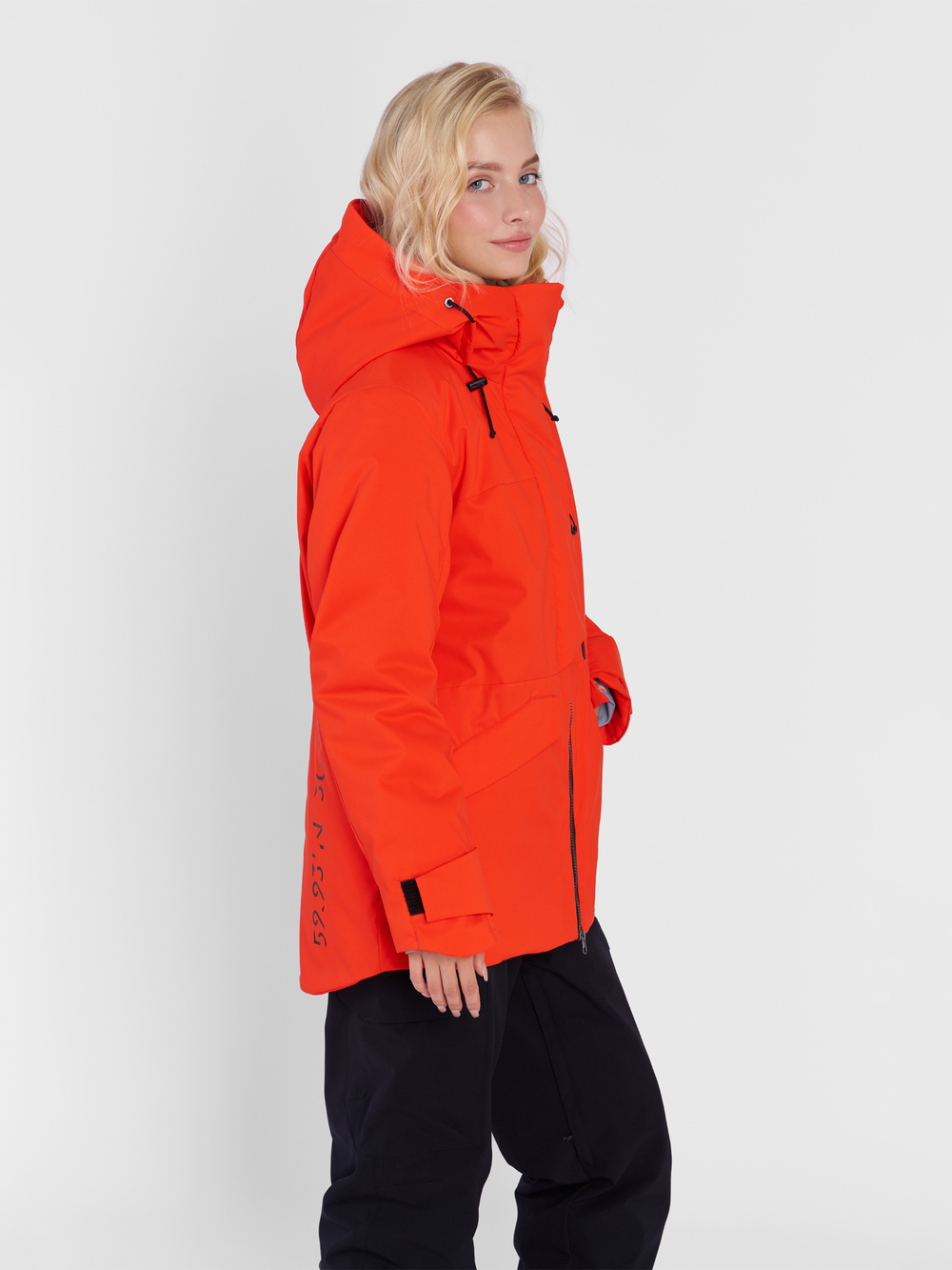 Куртка - парка утепленная (Оранжевая)