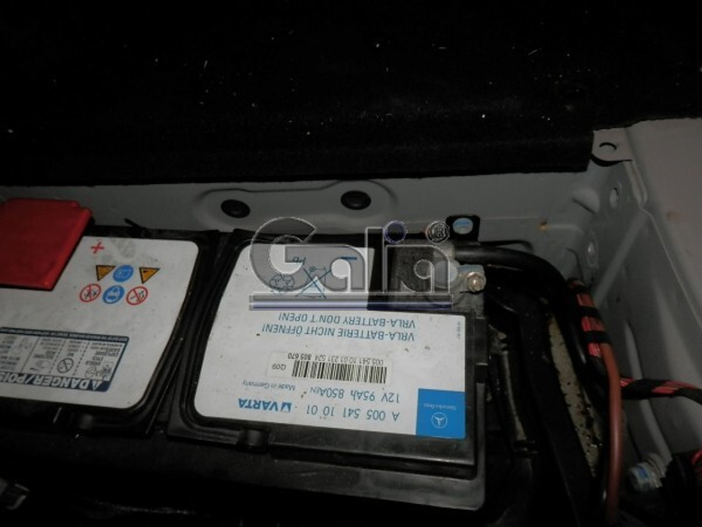 Фаркоп оцинкованный Galia M104A для Mercedes E-Class w211 седан 2002-2009(паспорт и сертификат в комплекте)(без электрики)
