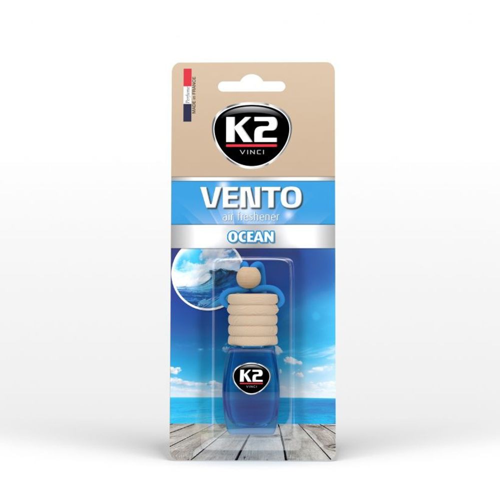 АРОМАТИЗАТОР С ПОДВЕСКОЙ &quot;К2&quot; VENTO OCEAN 8ML
