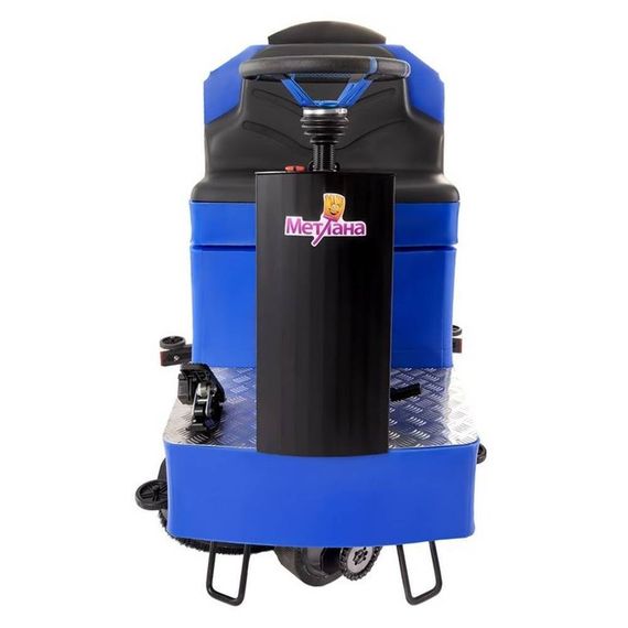 Аккумуляторная поломоечная машина с местом оператора Метлана М130 стандарт синяя