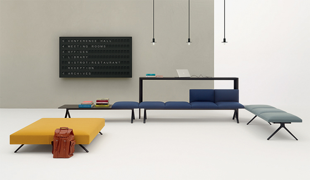 Скамья ARPER Kiik 3150х630х755