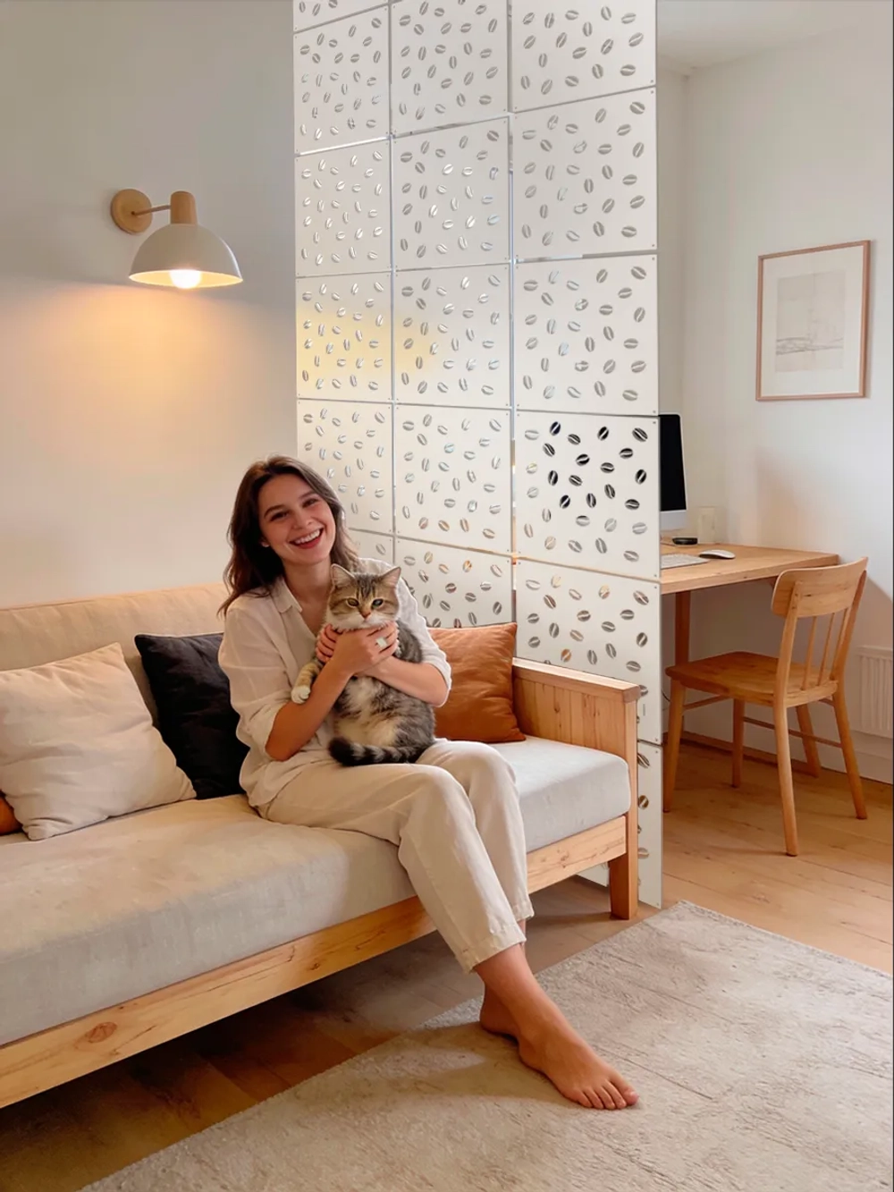 Ширма перегородка для зонирования