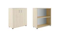 Шкаф низкий закрытый Trend TRD28543208 77,6x36x84,4