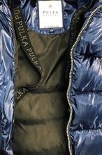 Зимняя куртка с двойным капюшоном PULKA, цвет синий металлик