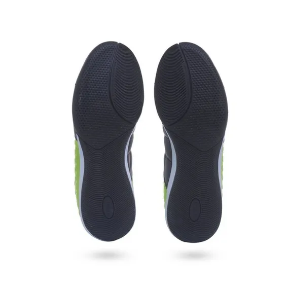 Бутсы футбольные Atemi SD700 INDOOR, синтетическая кожа, цвет салатово-чёрный, размер 44