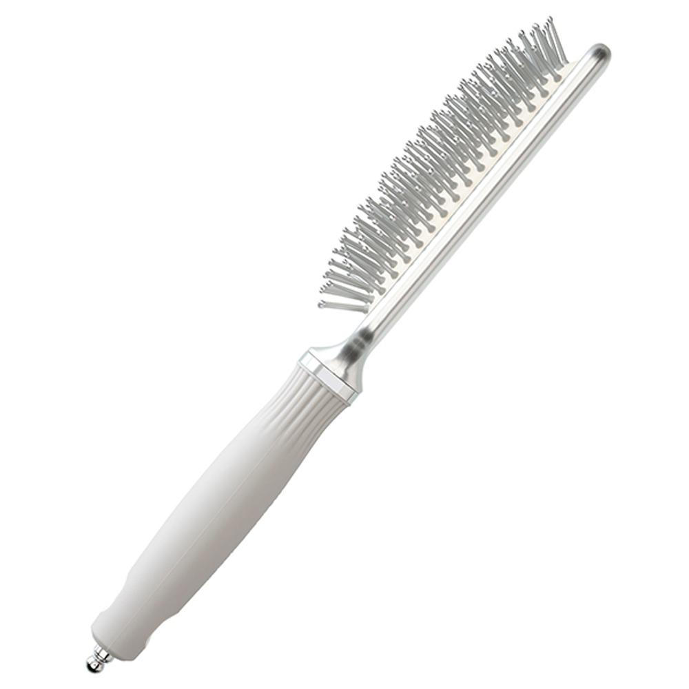 Olivia Garden Щётка Expert Care Rectangular Nylon Bristles Silver S