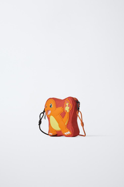 ZARA СУМКА С ПЛЕЧЕВЫМ РЕМНЕМ И ПЛЕЧЕВЫМ РЕМНЕМ CHARMANDER POKÉMON™, ОРАНЖЕВЫЙ